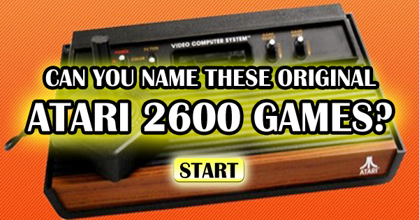 Can You Name These Original Atari 2600 Classic Games?