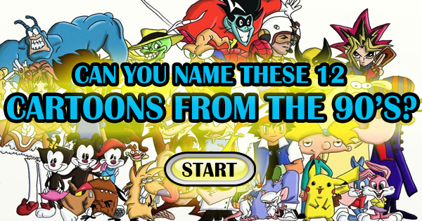 Can You Name These 90's Cartoons?
