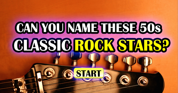 Can You Name These 50s Classic Rock Stars?