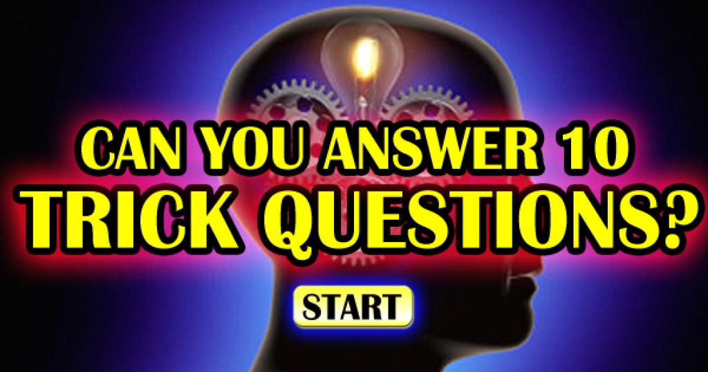 trick questions with answers