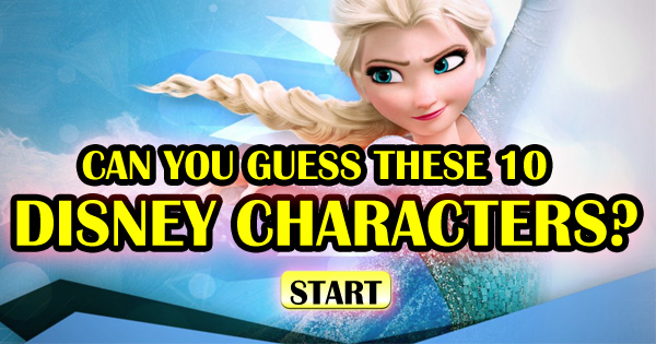 Can You Guess These 10 Disney Characters? 