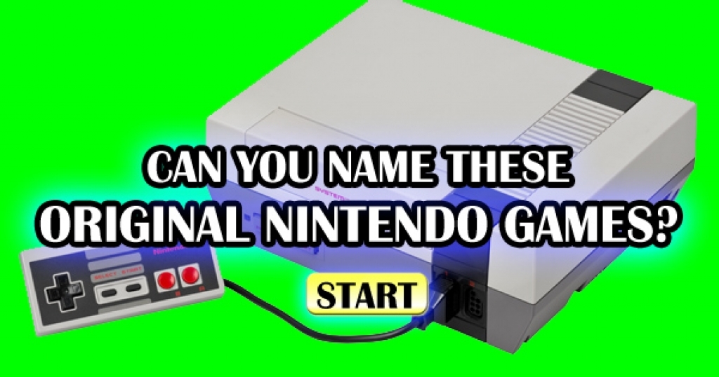 Can You Name These Original Nintendo Games?