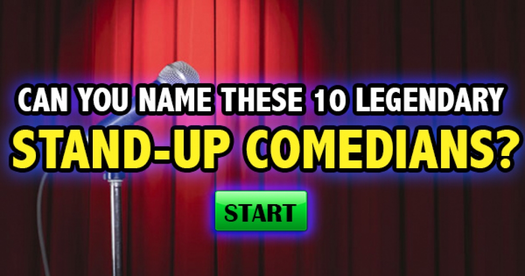 Can You Name These 10 Legendary Stand-Up Comedians?