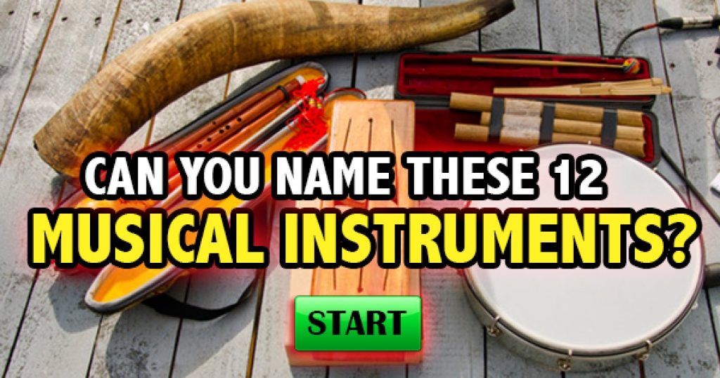 Can You Name These 12 Musical Instruments?