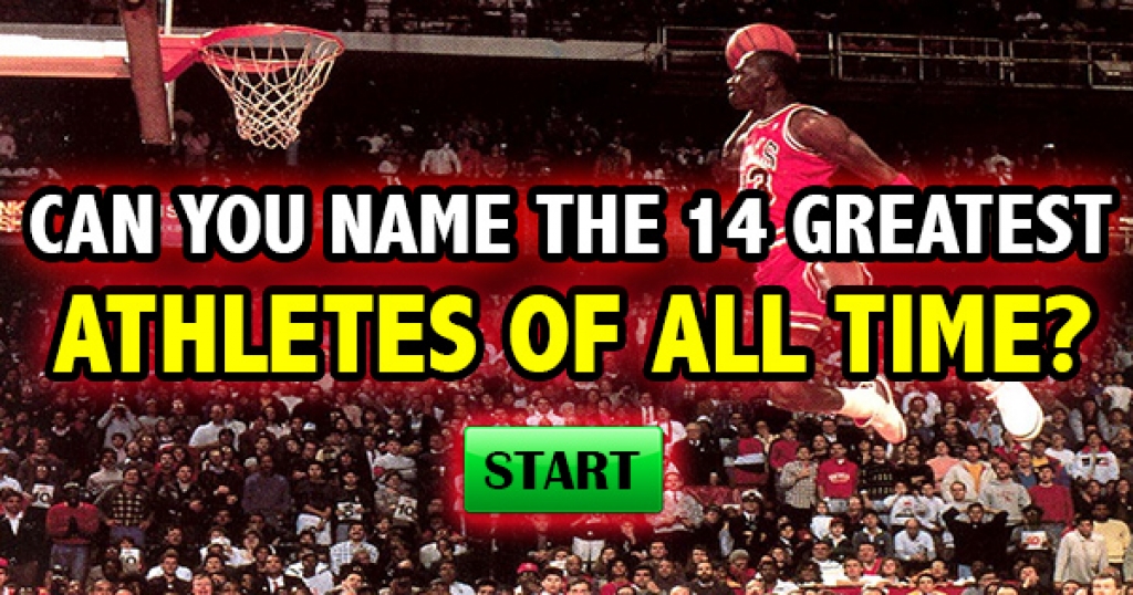 Can You Name The 14 Greatest Athletes Of All Time?