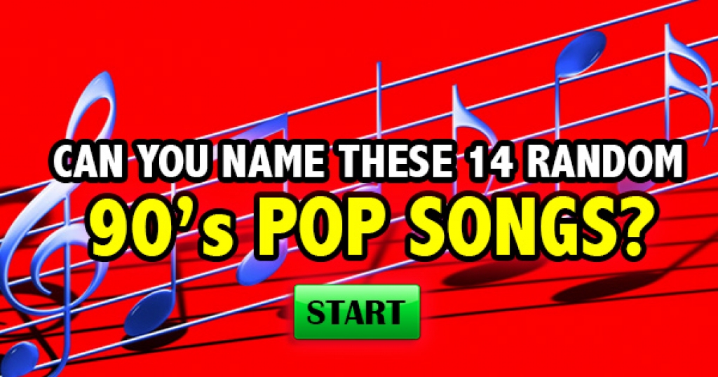 Can You Name These 14 Random 90’s Pop Songs?