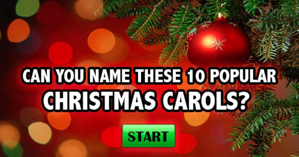 Can You Name These 10 Popular Christmas Carols?
