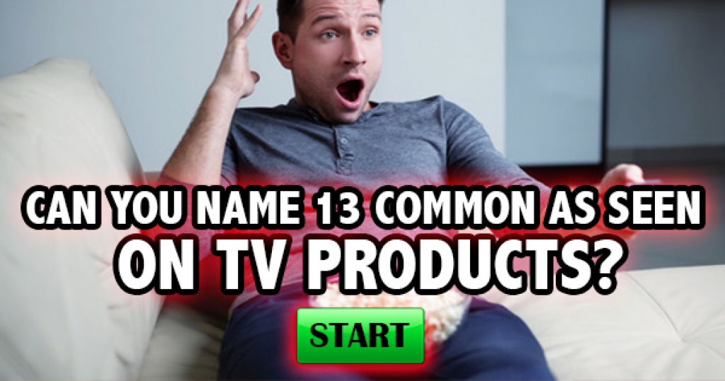 Can You Name These Common As Seen On TV Products?