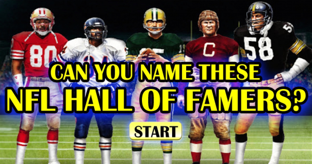 Can You Name These 15 NFL Hall Of Famers?