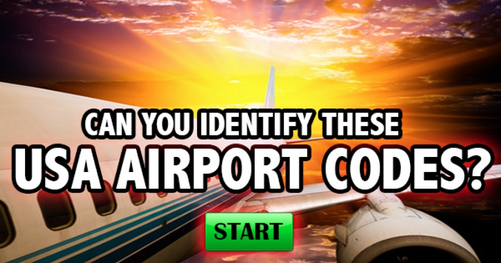 Can You Identify These USA Airport Codes?