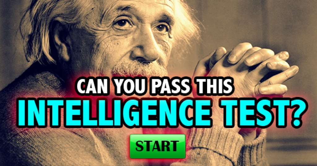 Can You Pass This Intelligence Test?