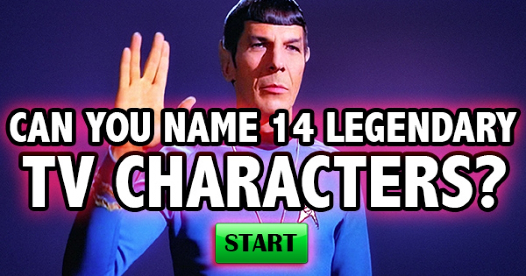 Can You Name 14 Legendary TV Characters?