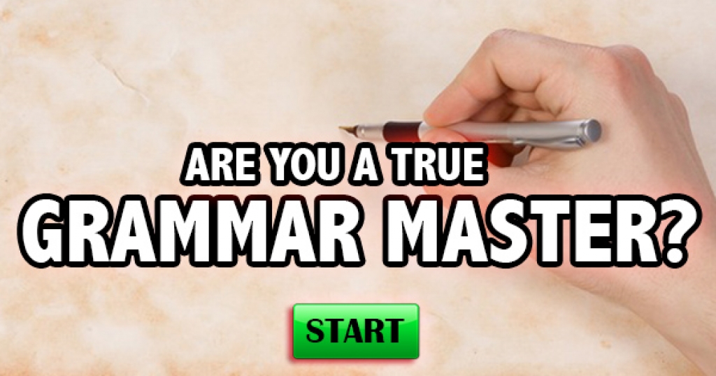 Are You A True Grammar Master?