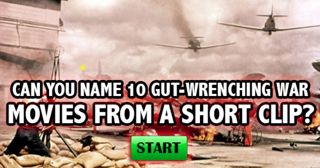 Can You Name 10 Gut-Wrenching War Movies From A Short Clip?