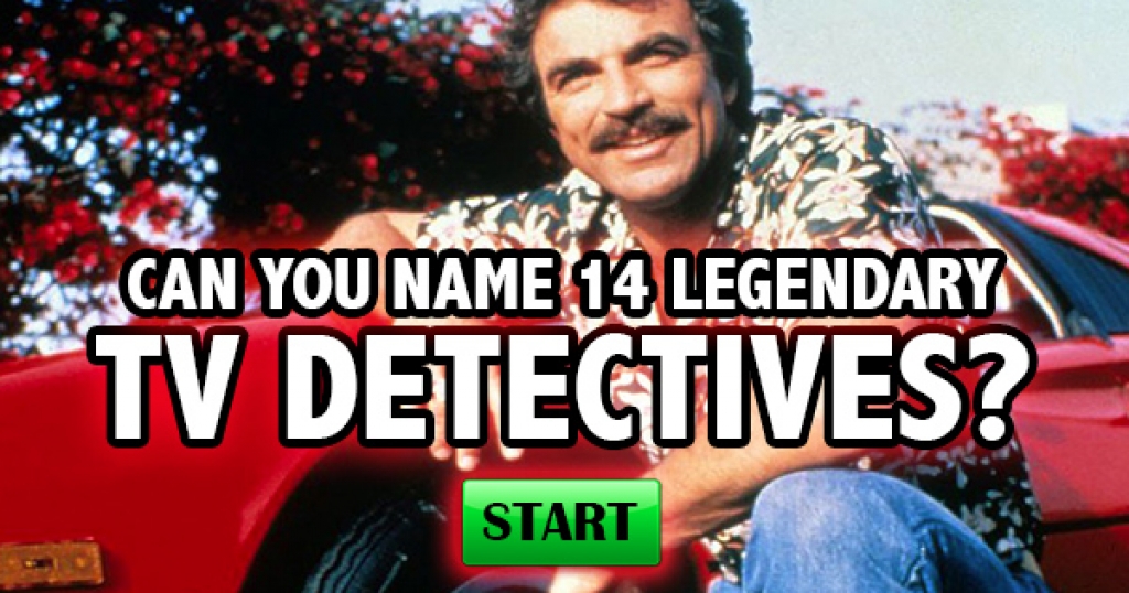 Can You Name 14 Legendary TV Detectives?