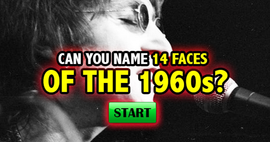 Can You Name 14 Famous Faces Of The 1960s?