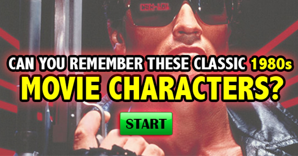 Can You Remember These Classic 1980s Movie Characters?