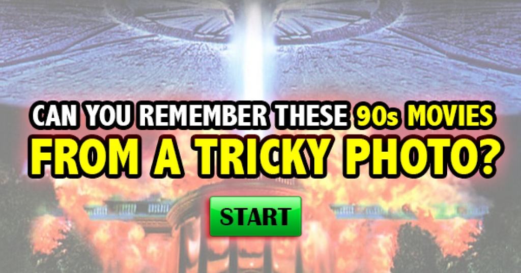 Can You Remember These 90s Movies From A Tricky Photo?