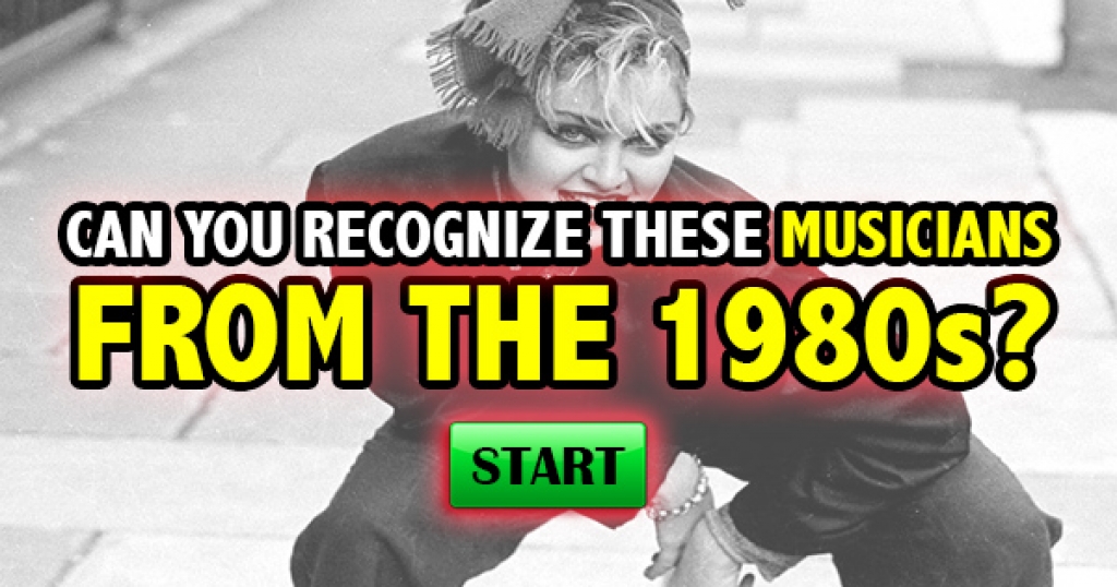 Can You Recognize These Musicians From The 1980s?