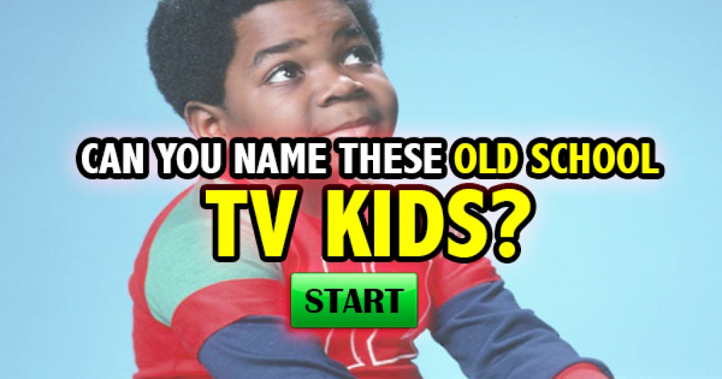 Can You Name These Old School TV Kids?