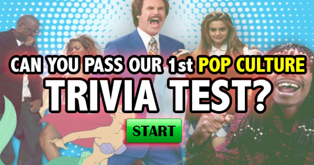 Can You Pass Our 1st Pop Culture Trivia Test?