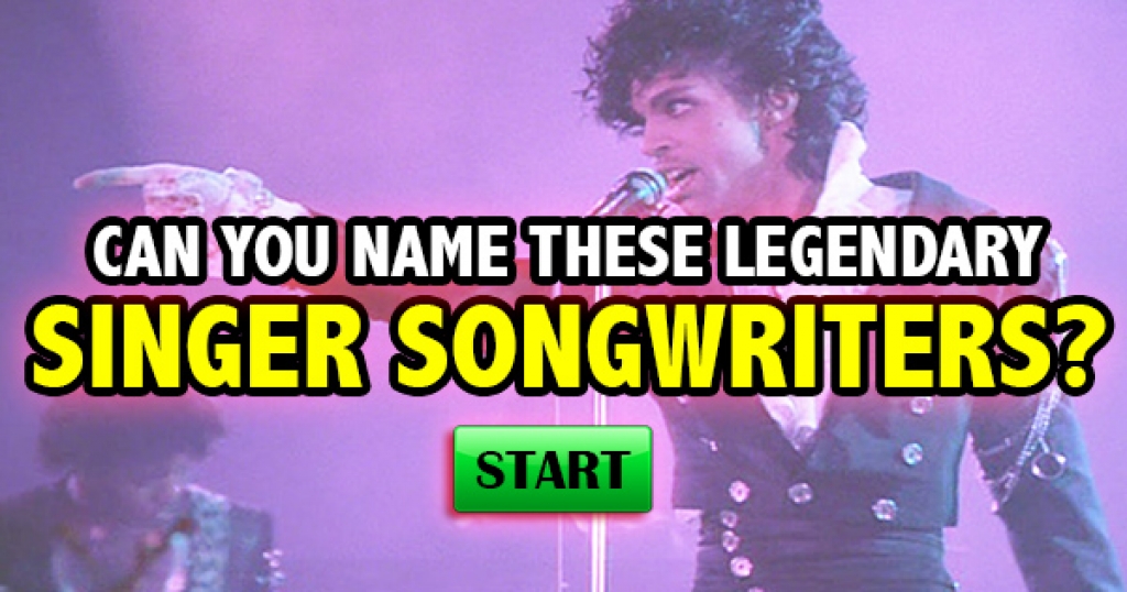 Can You Name These Legendary Singer Songwriters?