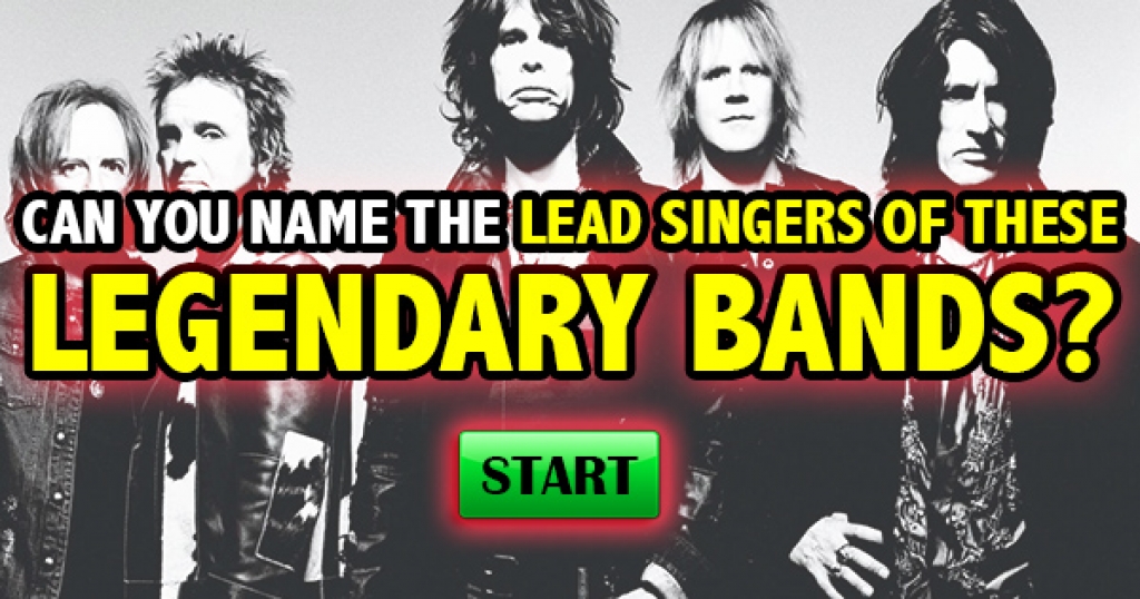 Can You Name The Lead Singers of These Legendary Bands?