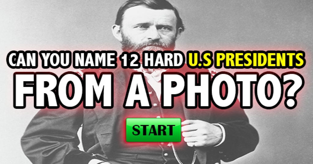 Can You Name 12 Hard U.S. Presidents From A Photo?