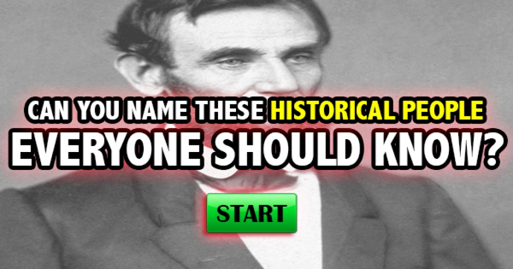 Can You Name These Historical People Everyone Should Know?