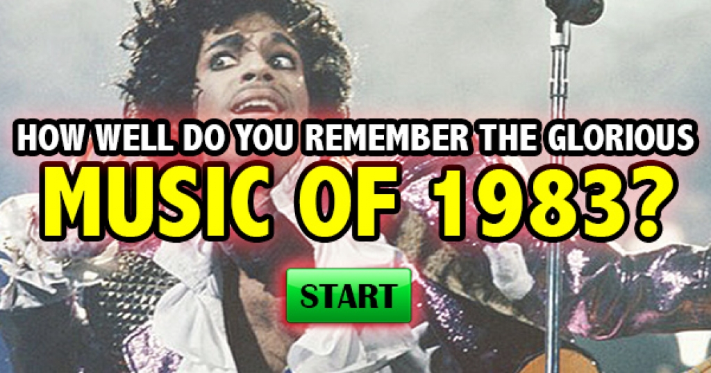 How Well Do You Remember The Glorious Music of 1983?