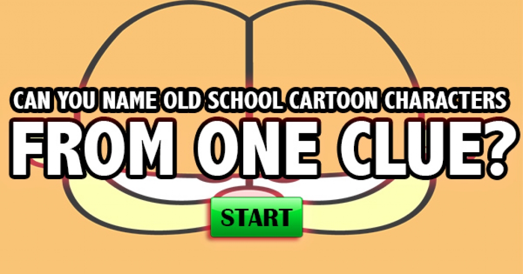 Can You Name Old School Cartoon Characters From One Clue?