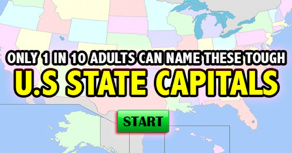 Only 1 in 10 Adults Can Name These Tough U.S. State Capitals