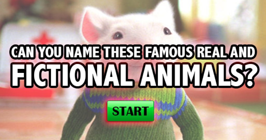 Can You Name These Famous Real and Fictional Animals?