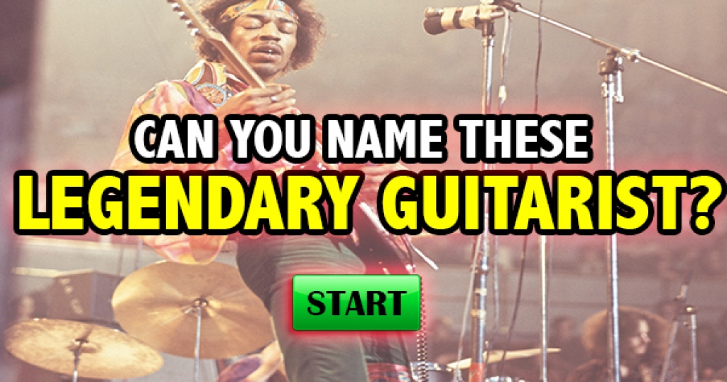 Can You Name These Legendary Guitarists?