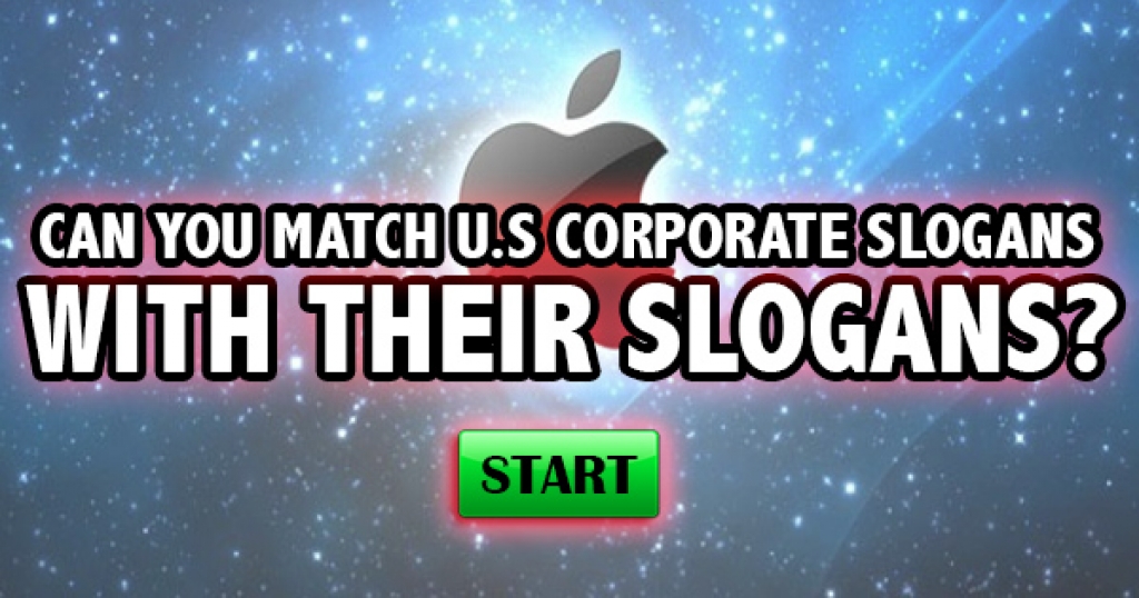 Can You Match U.S. Corporate Slogans With Their Products?