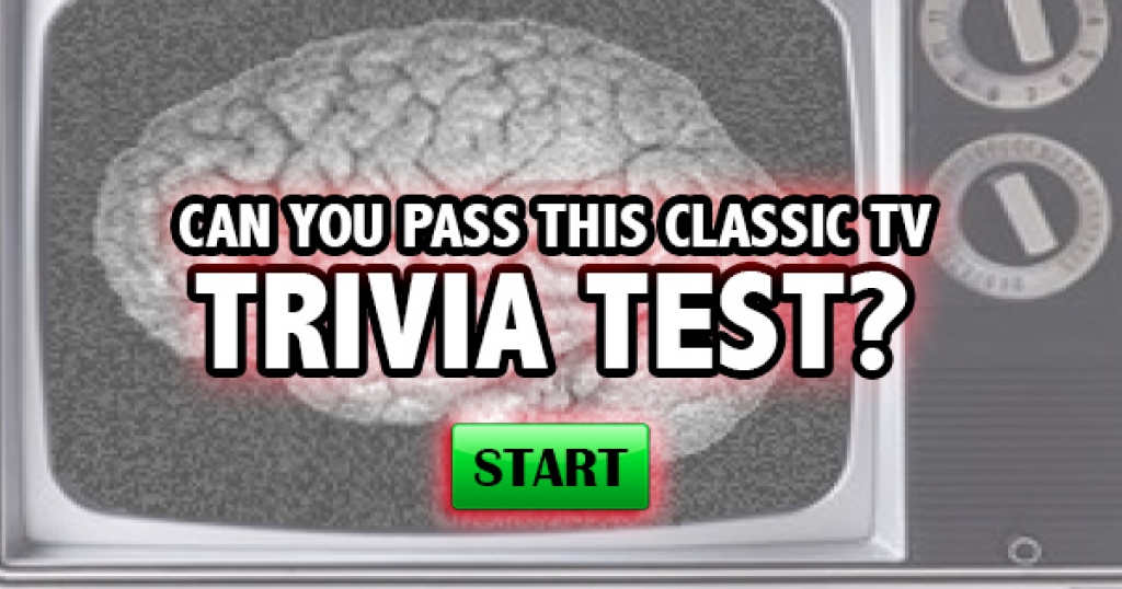 Can You Pass This Classic TV Trivia Test?