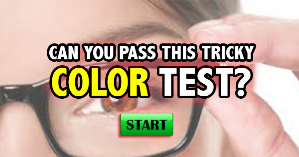 Can You Pass This Tricky Color Test?