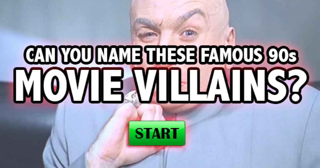 Can You Name These Famous 90s Movie Villains?