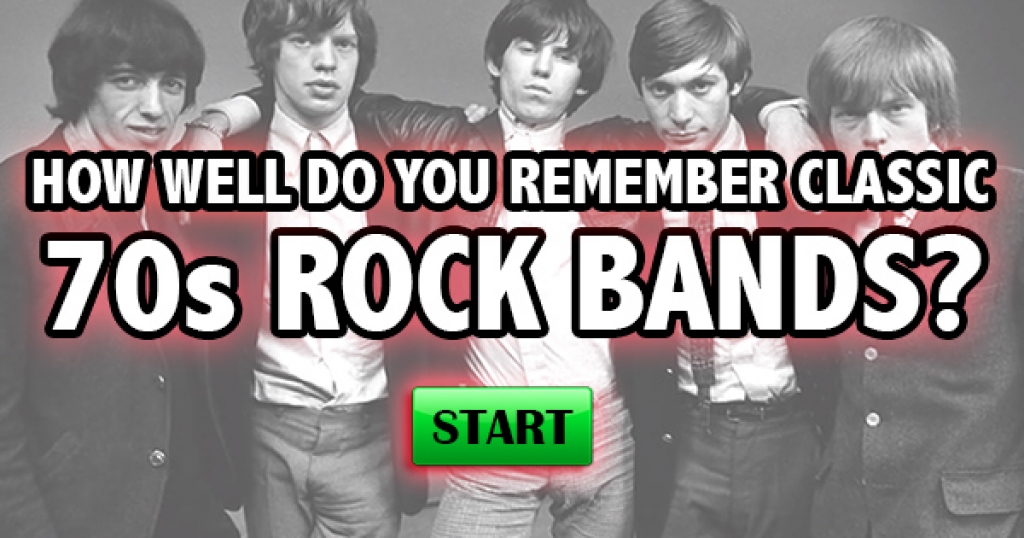 How Well Do You Remember Classic 70s Rock Bands?