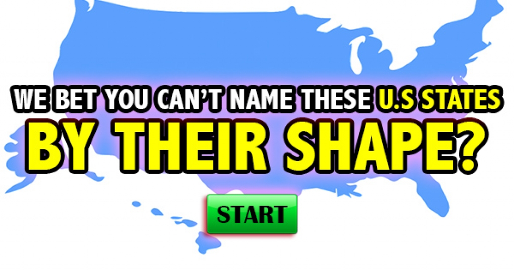 We Bet You Can’t Identify These US States By Their Shapes!