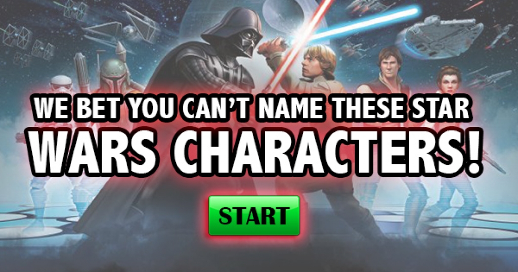 We Bet You Can’t Name These Star Wars Characters!
